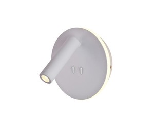 קיר לבן LED 10W+3W