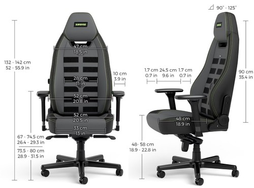 כיסא מנהלים Noblechairs Legend Shure Edition