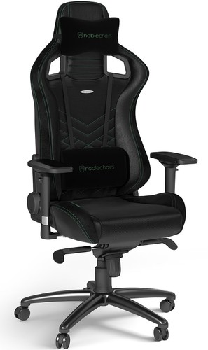 כסא גיימינג Noblechairs EPIC Gaming Chair שחור/ירוק