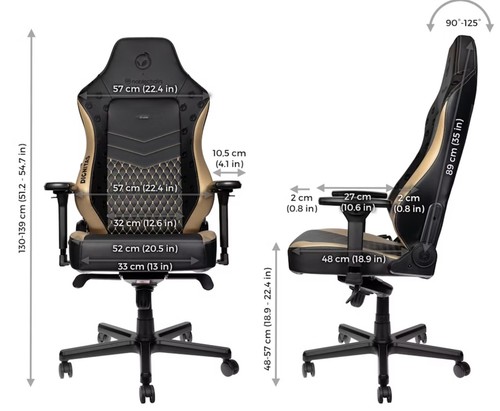 כיסא גיימינג Noblechairs HERO Dignitas Edition