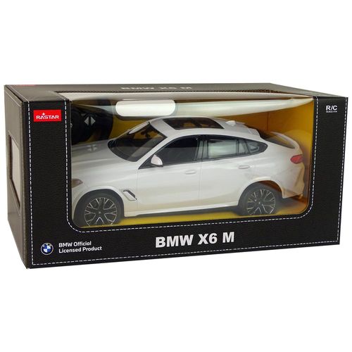 ראסטאר - גיפ במוו שלט לבנה - RASTAR 1:14 RC BMW X6M