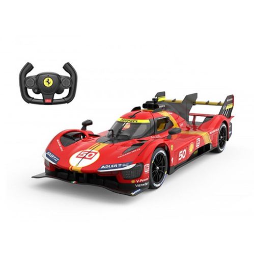 מכונית שלט פרארי אדומה - RASTAR RC Ferrari 499P 1:14
