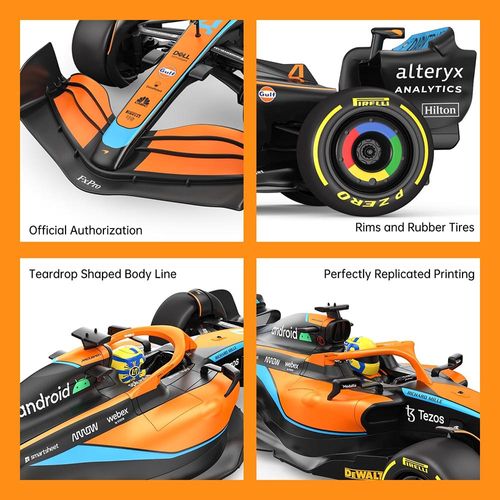 רכב מקלירן פורמולה - Rastar 1:12 RC McLaren F1 MCL36