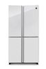 מקרר 4 דלתות 89.2 ס"מ SHARP שארפ דגם SJ-8590BK /  SJ-8590WH