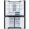 מקרר 4 דלתות 89.2 ס"מ מבית SHARP שארפ דגם SJ-9160SL