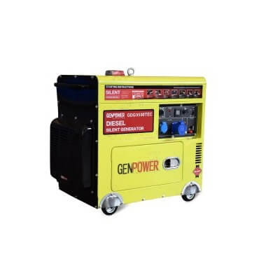  גנרטור דיזל מושתק 9.5KVA תלת פאזה לחירום 