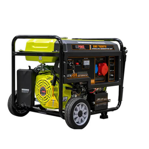 גנרטור שקט אינוורטר בנזין 7.5KVA סטרטר ומצבר תלת פאזה 