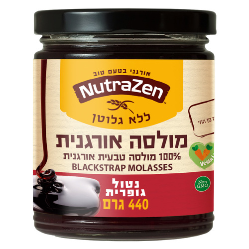 מולסה אורגנית 440 גרם