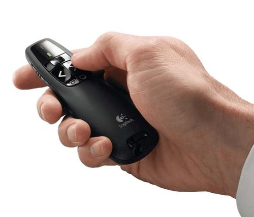 שלט רחוק ‏למצגות Logitech R500 לוגיטק