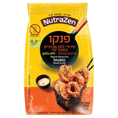 פירורי לחם פנקו GF אורגניים - נוטרה זן 200 גרם