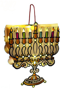 קיט אהיל חנוכיה ליצירה