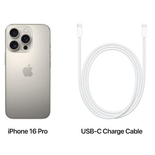 טלפון סלולרי Apple iPhone 16 Pro 512GB Natural Titanium אפל - יבואן רשמי 