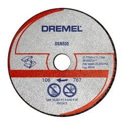 דיסק חיתוך למתכת ופלסטיק DREMEL DSM510 