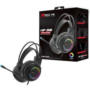 אוזניות קשת גיימינג חוטיות + מיק` XTRIME ME HP-318 3.5mm