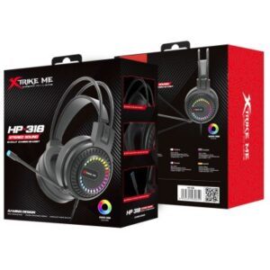 אוזניות קשת גיימינג חוטיות + מיק` XTRIME ME HP-318 3.5mm