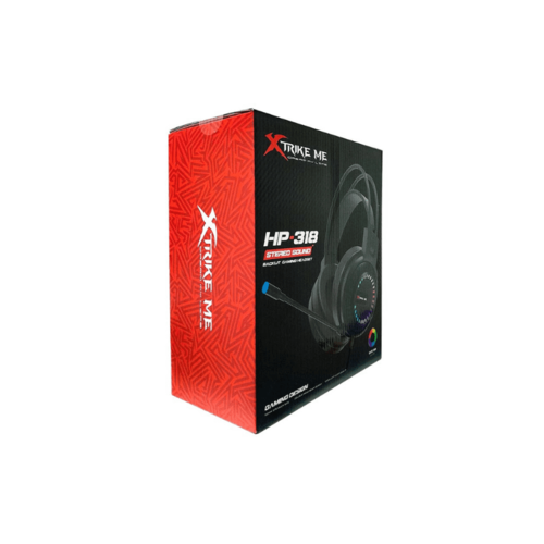 אוזניות קשת גיימינג חוטיות + מיק` XTRIME ME HP-318 3.5mm