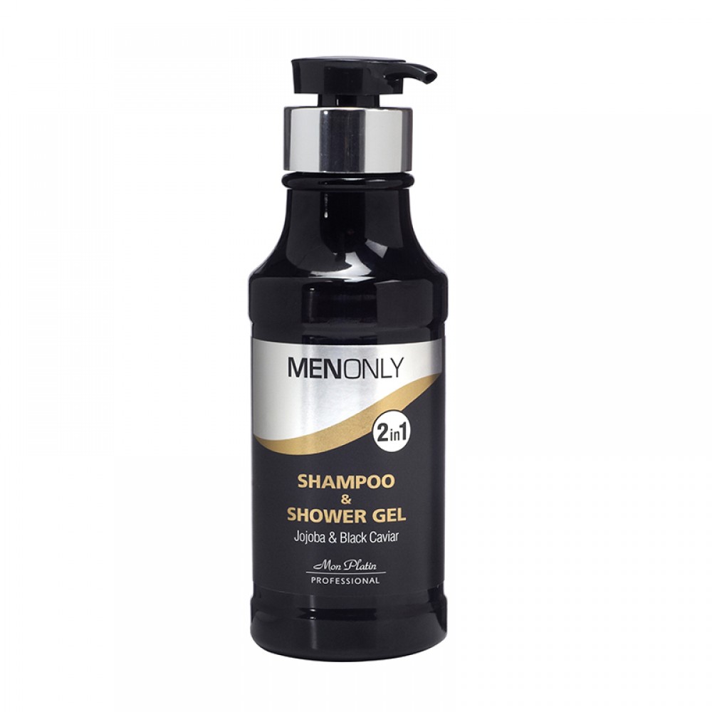 שמפו & ג’ל רחצה לגבר מועשר בקוויאר שחור 400ML 
