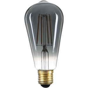 לד דמוי להט זכוכית מעושנת 8W E27 2200K ST64 ניתן לעמעום יורולוקס