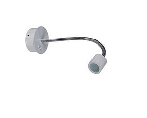 קיר לבן LED 3W (אור חם)