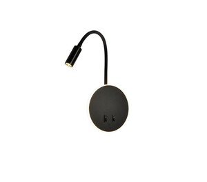 קיר שחור LED 9W