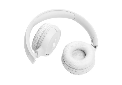 אוזניות קשת בלוטוס JBL TUNE 520BT - לבן אחריות מודן