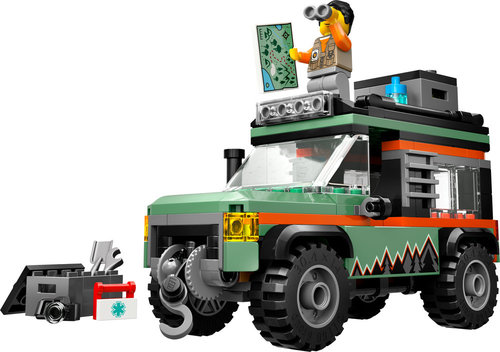 לגו סיטי - משאית רכב שטח 4X4 לנסיעה בהרים  60447