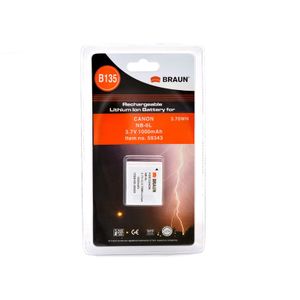 סוללה חלופית Braun Nb-6l Canon