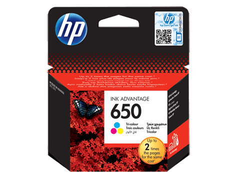 מחסנית דיו HP 650 Color Ink Cartridge