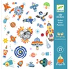 יצירה 160 מדבקות - בין כוכבים DJECO 