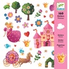 יצירה 160 מדבקות -נסיכות  DJECO 
