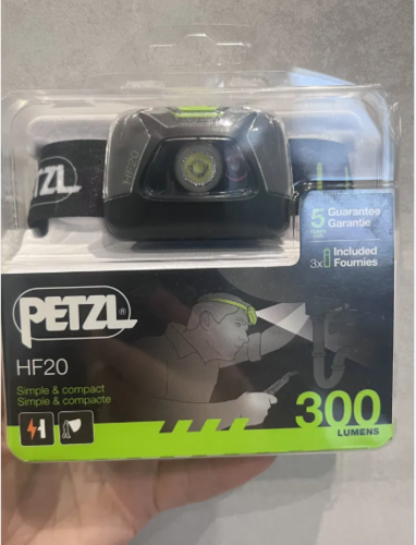 פנס ראש פצל אור אדום טקטי PETZL- HF20