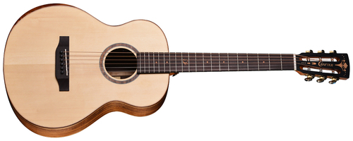 גיטרה אקוסטית מוגברת MINO KOA בצבע טבעי + תיק מרופד מבית CRAFTER