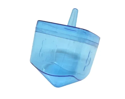 סביבון פלסטיק צבעוני למילוי - 12 יח'