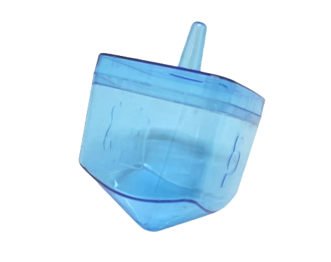 סביבון פלסטיק צבעוני למילוי - 10 יח