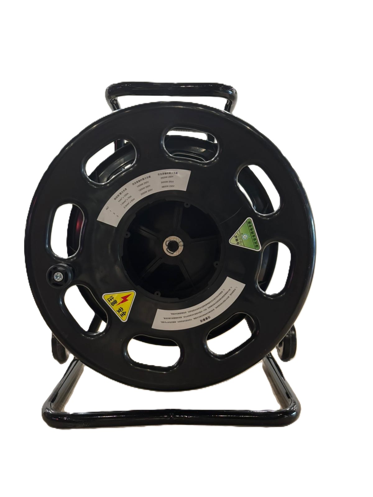 גלגלת פלסטיק בקוטר 36 ס"מ מפתח 19 ס"מ מדגם EG 360C טרולי