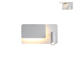 קיר לבן LED 3+6W
