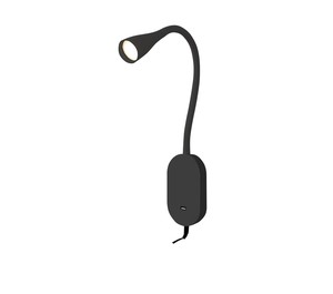 קיר שחור LED 5W USB