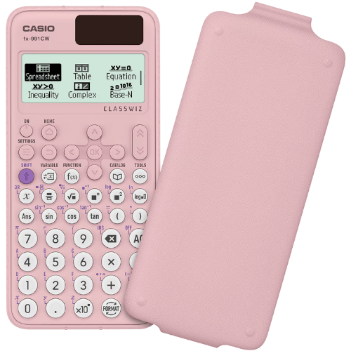 מחשבון מדעי בצבע ורוד Casio ClassWiz FX-991CW