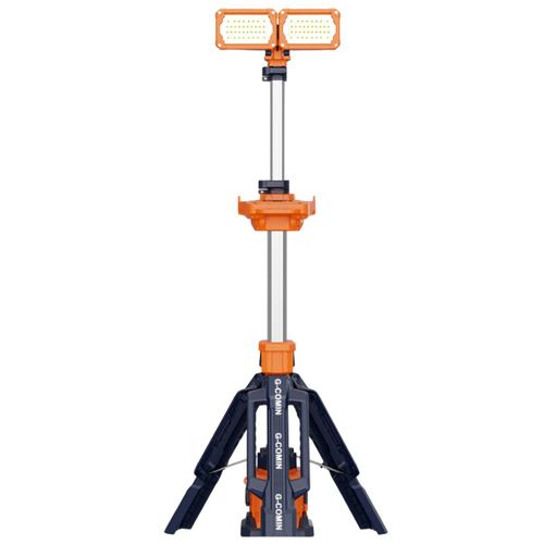 מגדל תאורה נייד TL-200 - עמוד תאורה מתכוונן עם סוללה נטענת