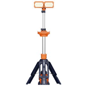 מגדל תאורה נייד TL-200 - עמוד תאורה מתכוונן עם סוללה נטענת