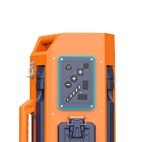 מגדל תאורה נייד TL-400 - תאורה מקצועית עם תא אחסון ל-3 סוללות