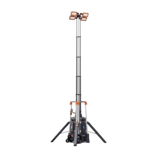 מגדל תאורה נייד TL-500 - עמוד תאורה חשמלי עם גובה עד 5.3 מטר