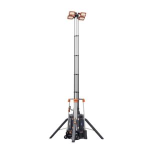 מגדל תאורה נייד TL-500 - עמוד תאורה חשמלי עם גובה עד 5.3 מטר