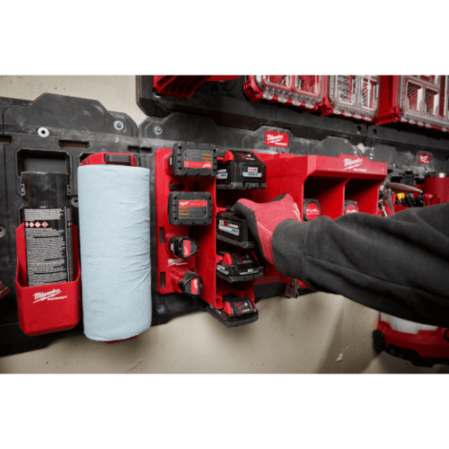 מתלה סוללות PACKOUT M18 Milwaukee דגם 48-22-8339