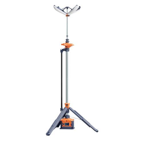 מגדל תאורה נייד PL-300 - תאורה בעיצוב עלי כותרת 360° עם גובה 3.4 מטר PROXEN