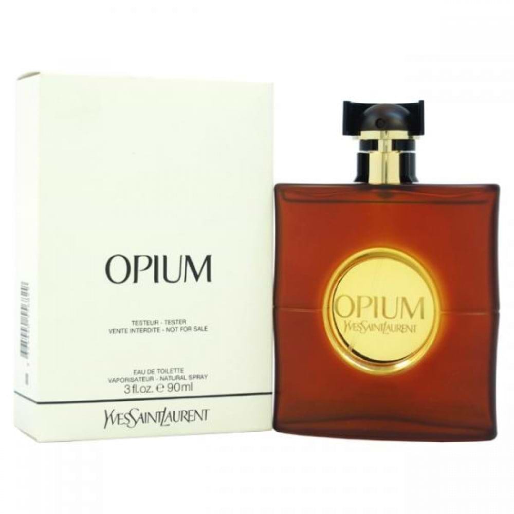 בושם לאישה איב סאן לורן טסטר YVES SAINT LAURENT OPIUM 90 ML E.D.T TESTER