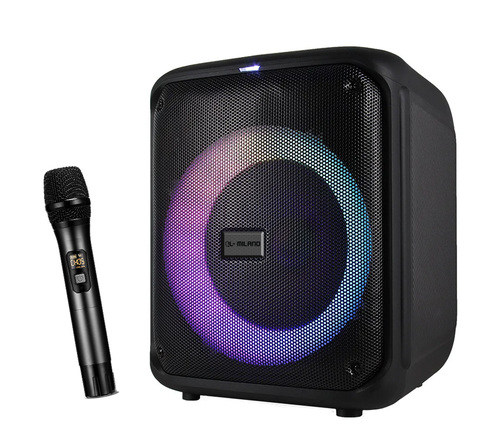 בידורית ניידת 8″ כולל מיקרופון אלחוטי QL Milano TOWER-108