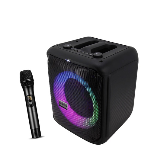 בידורית ניידת 8″ כולל מיקרופון אלחוטי QL Milano TOWER-108
