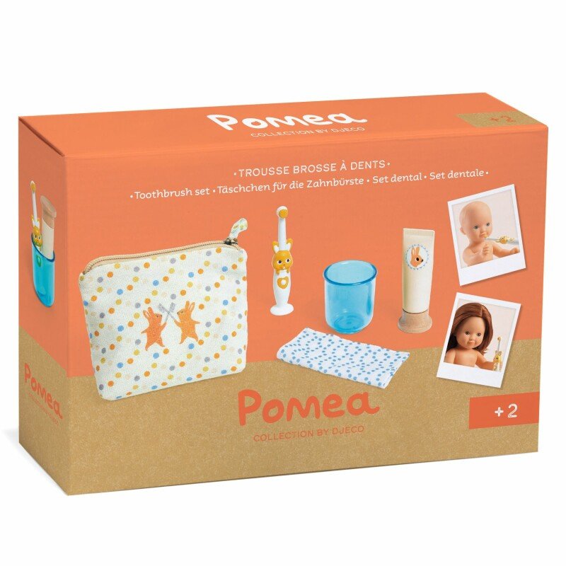 ערכת צחצוח שיניים לבובות POMEA