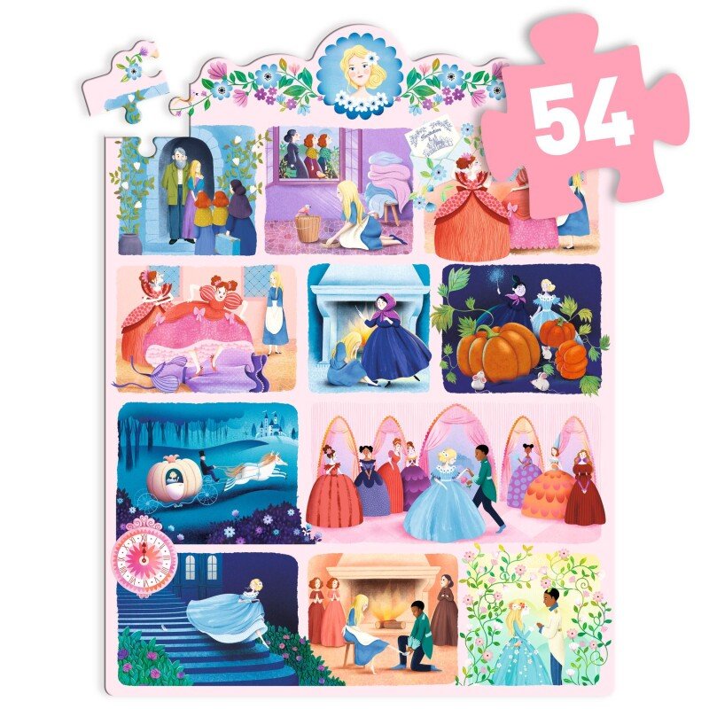 פאזל 54 אגדות סינדרלה